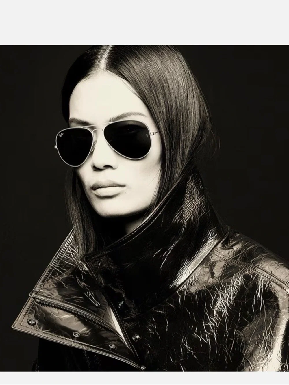 Black Rayban Aviator Classic
